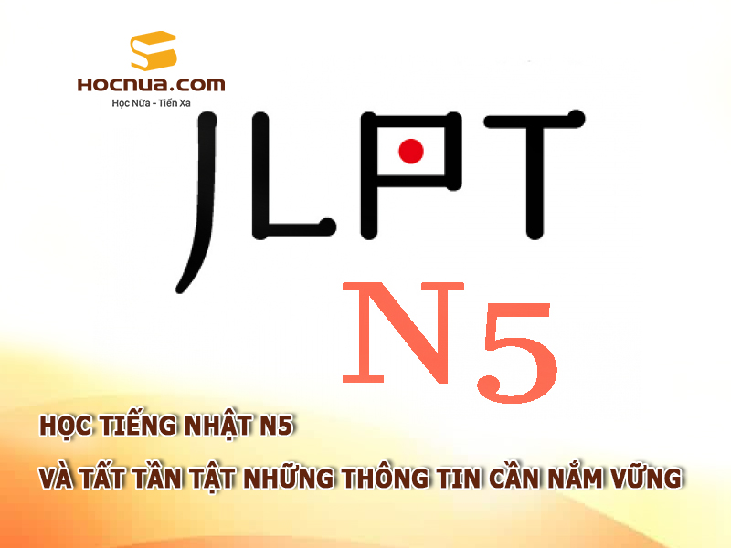 Học tiếng Nhật N5 và tất tần tật những thông tin cần nắm