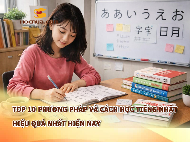 TOP 10 Phương pháp và cách học tiếng Nhật hiệu quả nhất hiện nay