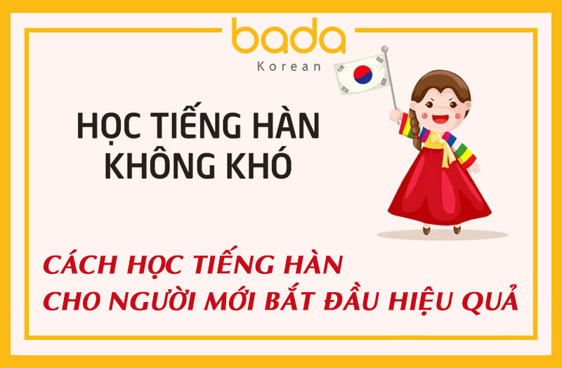 Học tiếng Hàn cho người mới bắt đầu