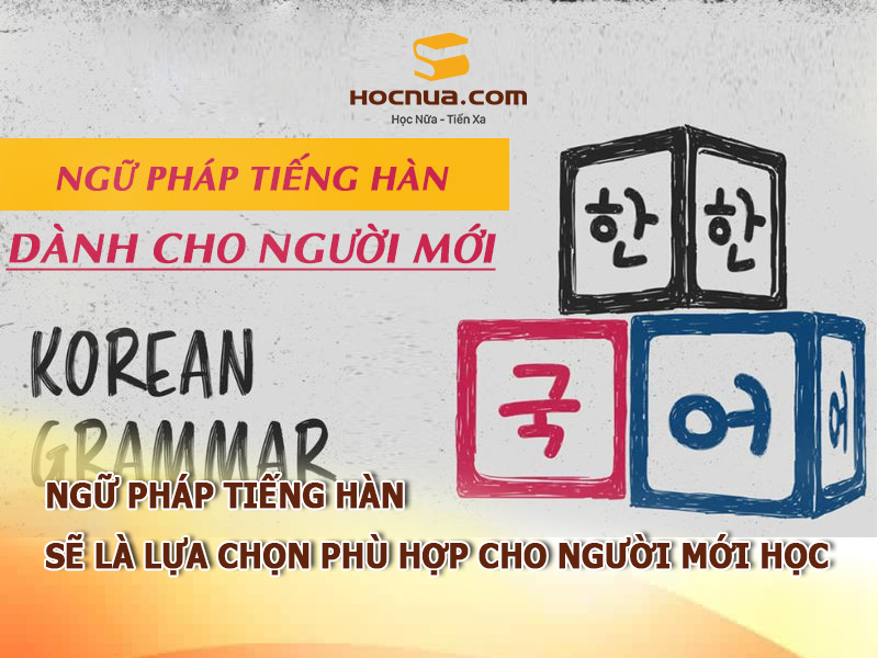 Ngữ pháp tiếng Hàn sẽ là lựa chọn phù hợp cho người mới học