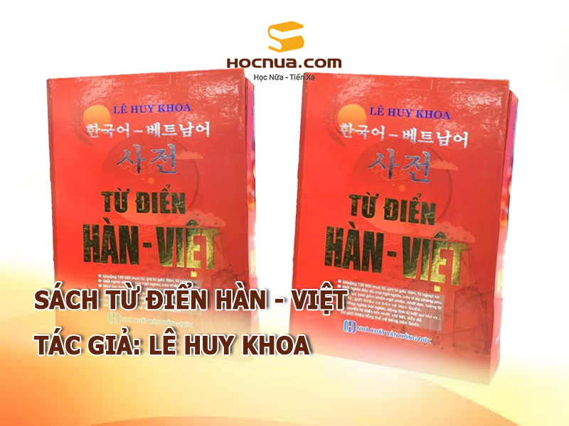 Sách từ điển Hàn - Việt