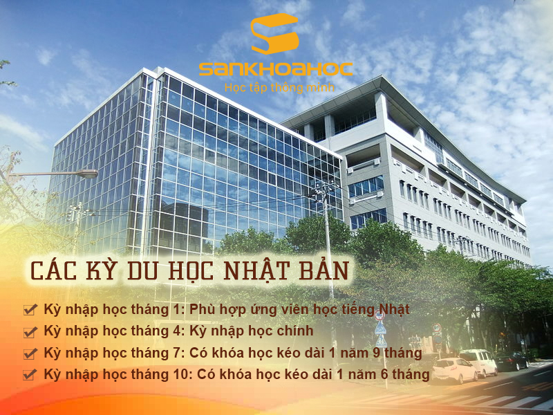 Các kỳ du học Nhật Bản