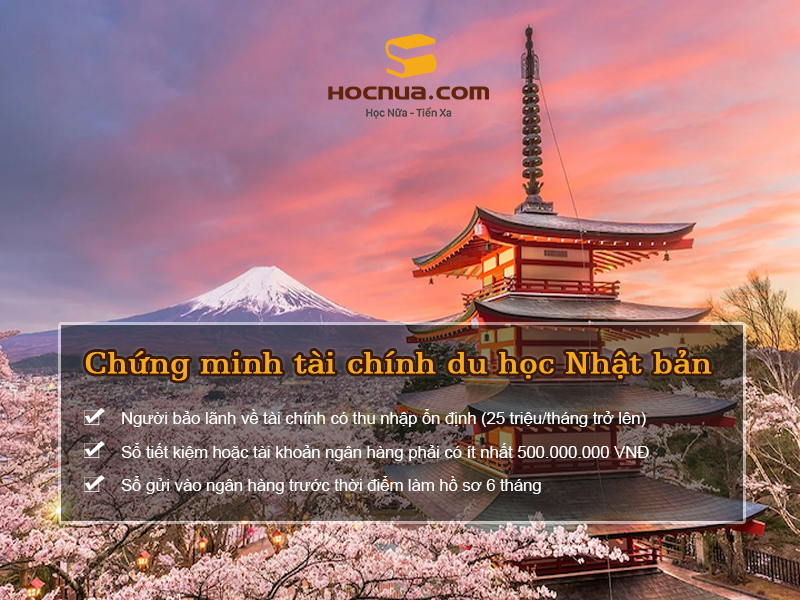 Chứng minh du học Nhật Bản