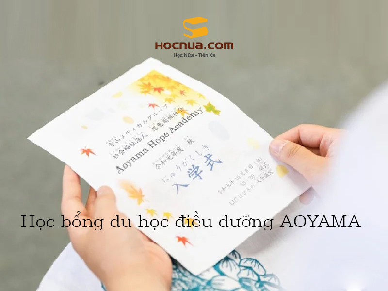 Học bổng du học ngành điều dưỡng AOYAMA