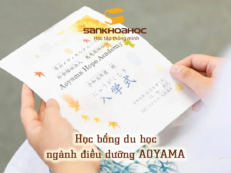 Học bổng du học ngành điều dưỡng AOYAMA