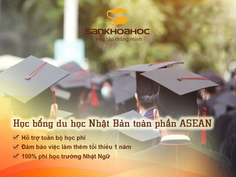 Học bổng toàn phần nhật bản ASEAN