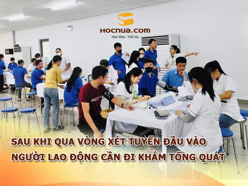 Khám tổng quát đi XKLĐ