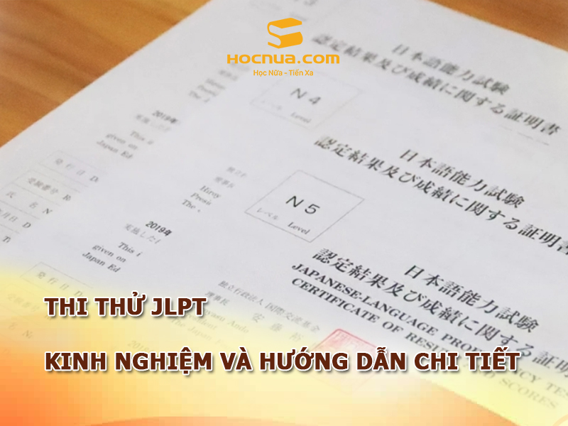Thi Thử JLPT Hướng Dẫn Chi Tiết và Kinh Nghiệm Thi Cử