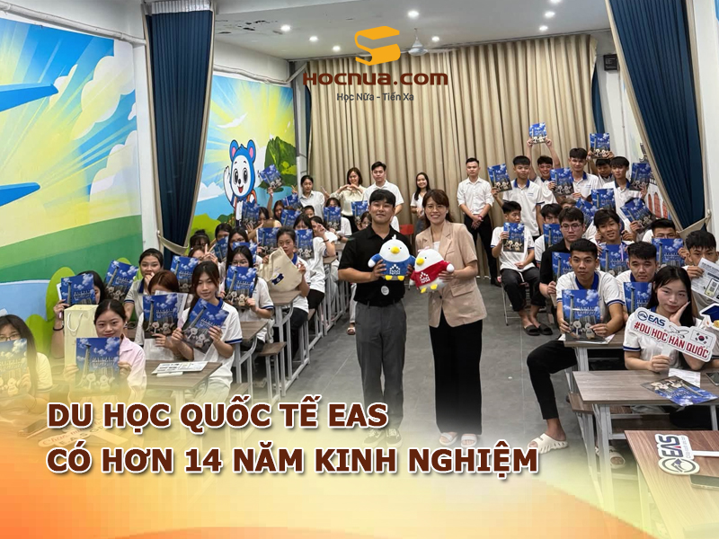 EAS có hơn 14 năm kinh nghiệm trong lĩnh vực du học quốc tế