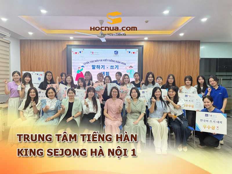 Trung Tâm Tiếng Hàn King Sejong Hà Nội 1