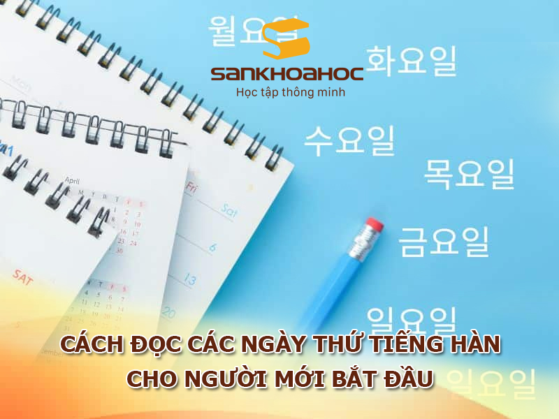 Cách đọc các ngày thứ tiếng Hàn: Hướng dẫn chi tiết cho người mới bắt đầu