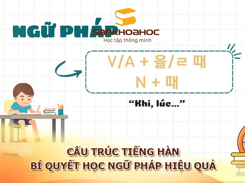 Cấu trúc tiếng Hàn: Bí quyết học ngữ pháp hiệu quả