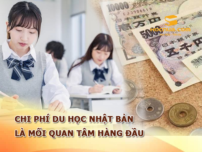 Chi Phí Du Học Nhật Bản là mối quan tâm hàng đầu