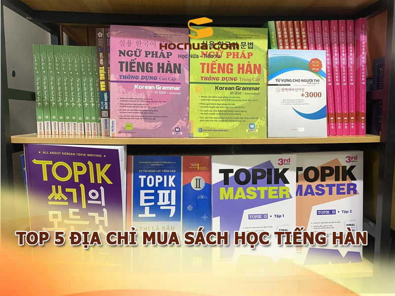 Địa chỉ mua sách học tiếng hàn