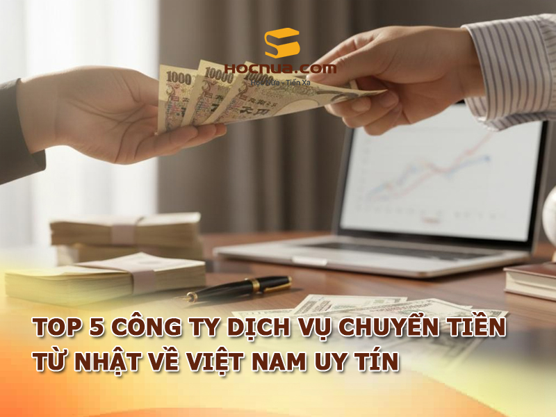 Top 5 công ty dịch vụ chuyển tiền từ Nhật về Việt Nam uy tín