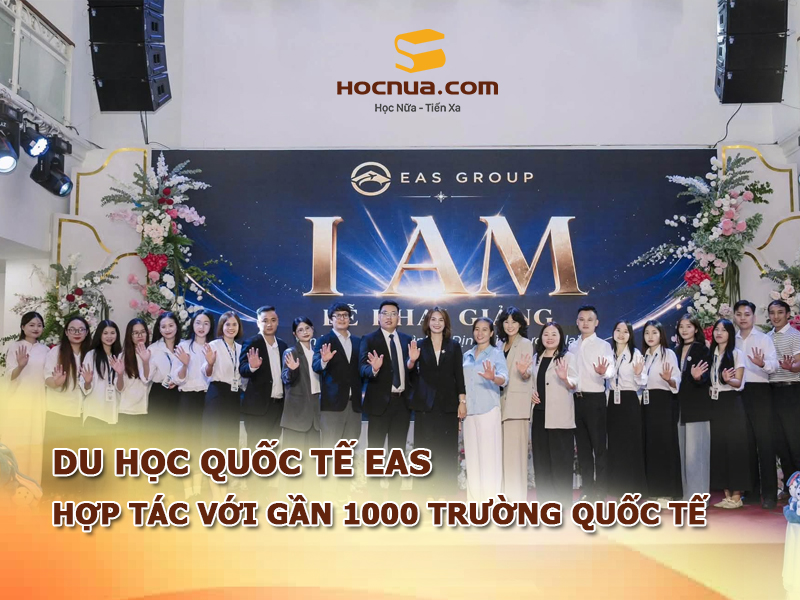 EAS hợp tác với gần 1000 trường quốc tế