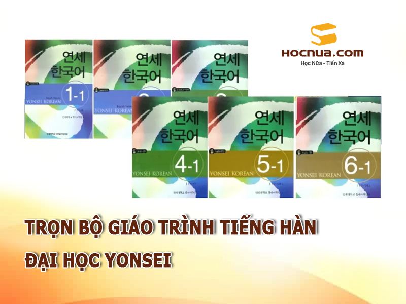 Trọn bộ Giáo trình tiếng Hàn đại học Yonsei
