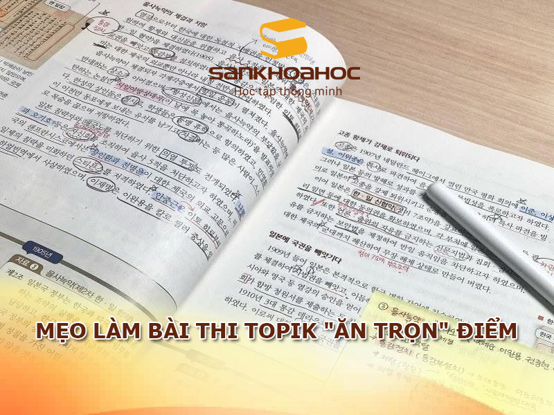 Mẹo làm bài thi TOPIK "ăn trọn" điểm