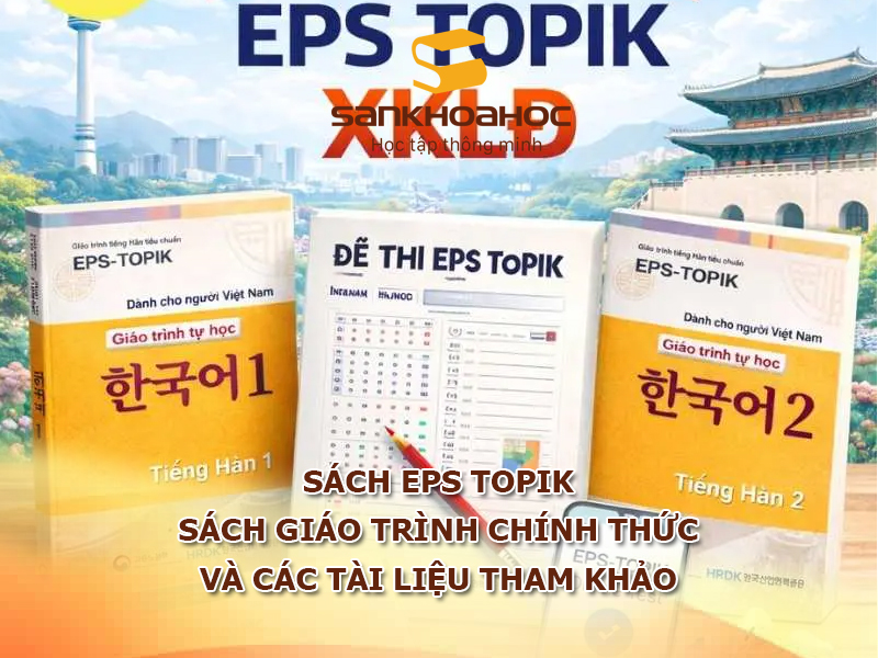 Sách EPS TOPIK: Sách Giáo Trình Chính Thức Và Các Tài Liệu Tham Khảo