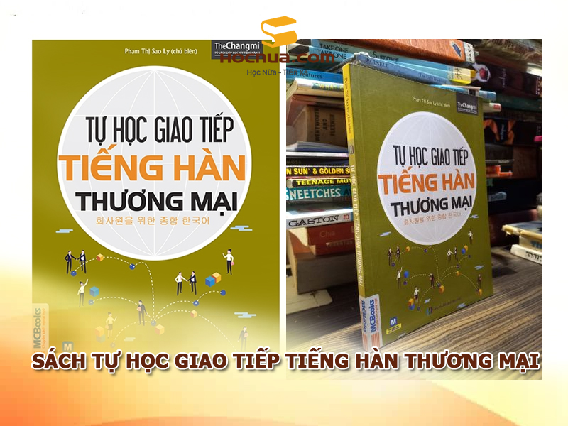 Sách Tự học giao tiếp tiếng Hàn thương mại
