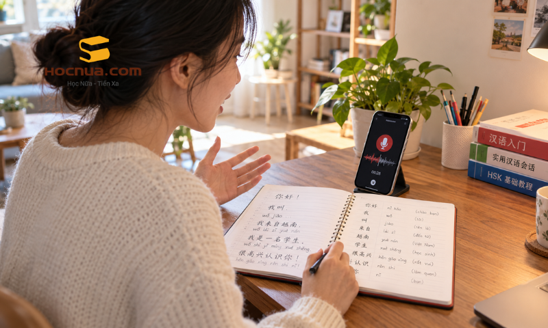 Học tiếng Trung cho người mới bắt đầu bài 1