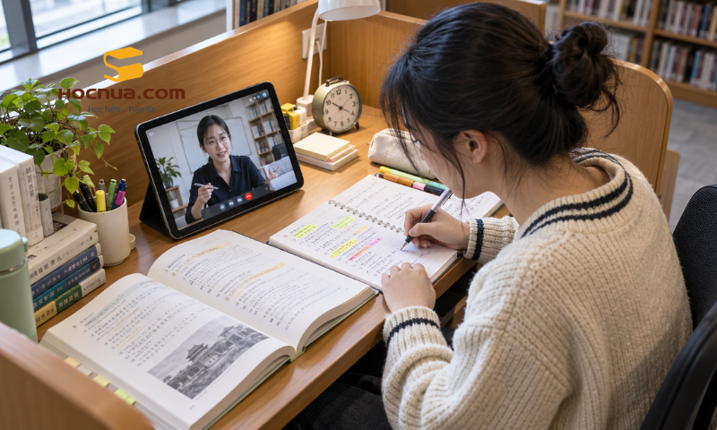 Học tiếng Trung online 1 kèm 1